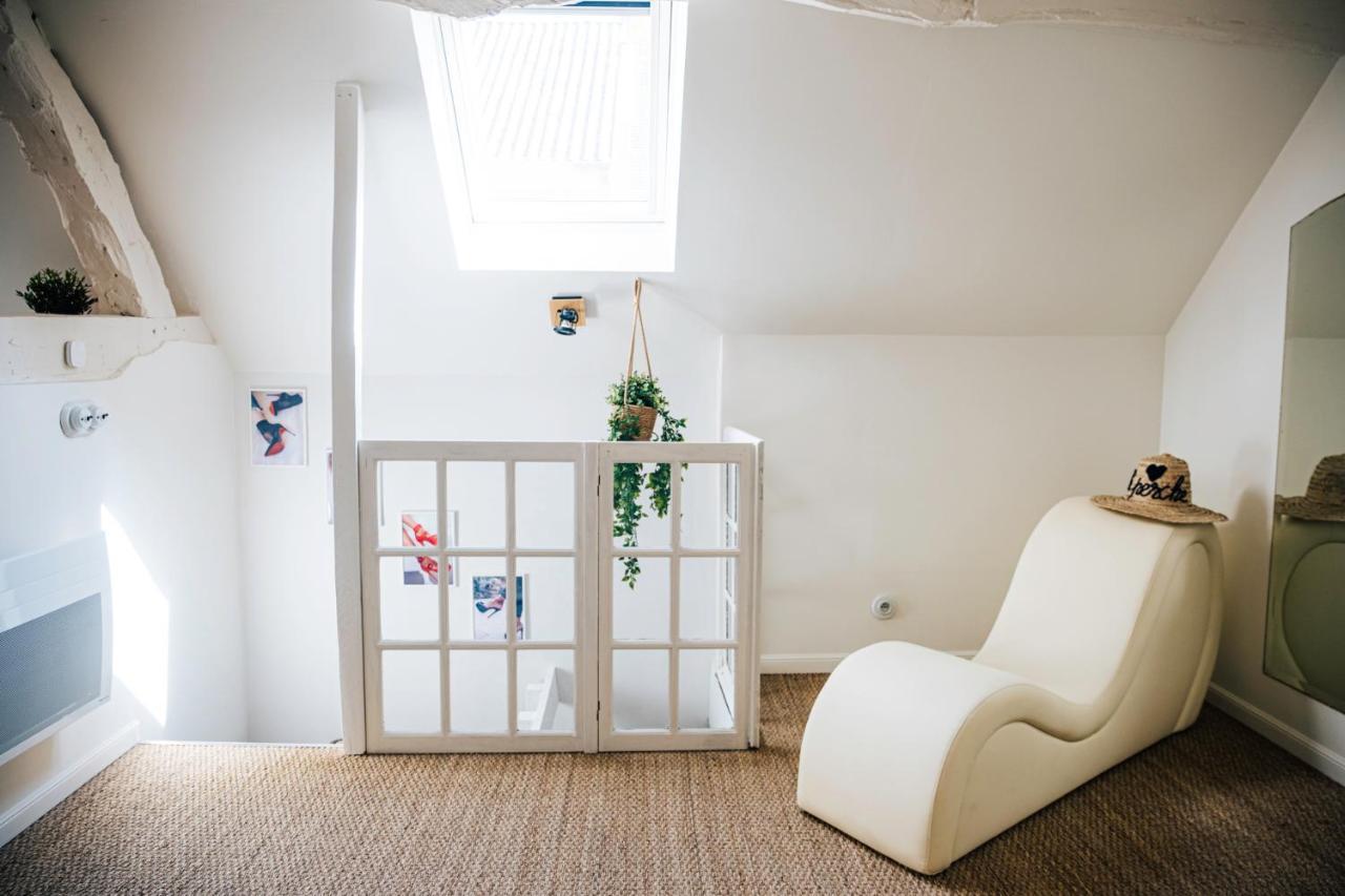 Loveroom Du Perche : Maison Avec Balneo Moulins-la-Marche Buitenkant foto
