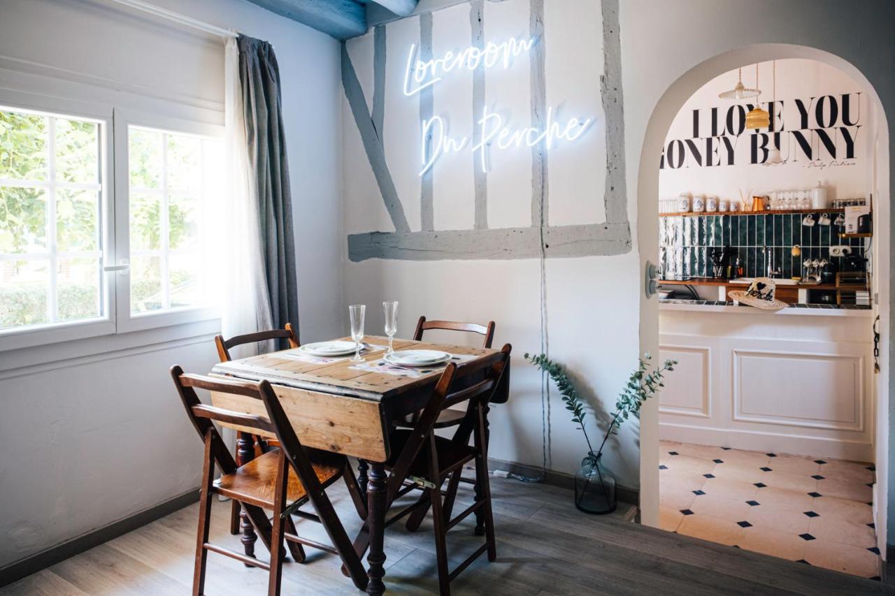 Loveroom Du Perche : Maison Avec Balneo Moulins-la-Marche Buitenkant foto