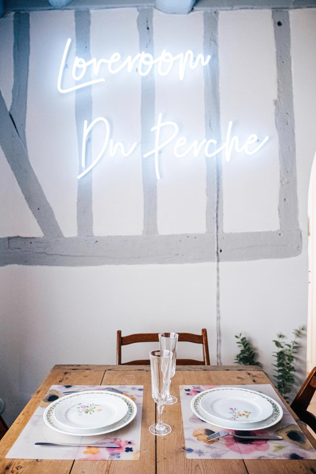 Loveroom Du Perche : Maison Avec Balneo Moulins-la-Marche Buitenkant foto