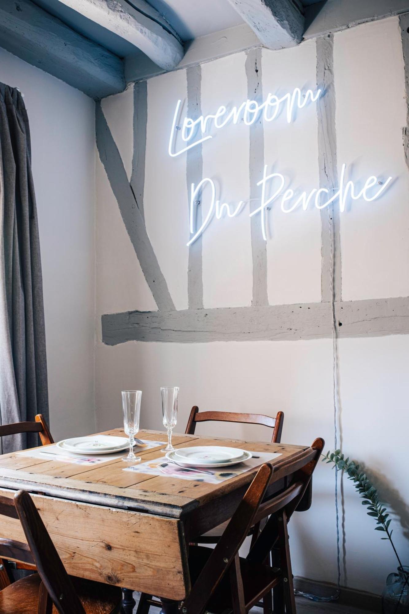 Loveroom Du Perche : Maison Avec Balneo Moulins-la-Marche Buitenkant foto